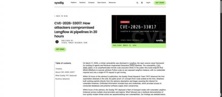 Langflow重大漏洞刚公布即遭利用