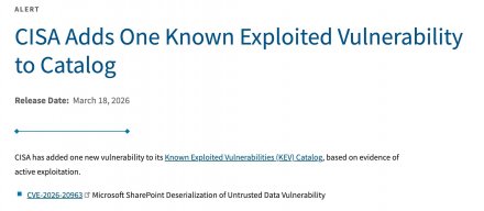 微软SharePoint高风险漏洞CVE-2026-20963已被实际利用，CISA将其列入KEV清单