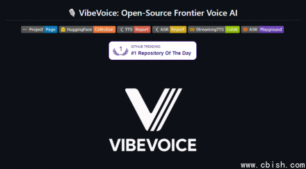微软开源VibeVoice：支持90分钟多说话人语音处理，GitHub获27K星