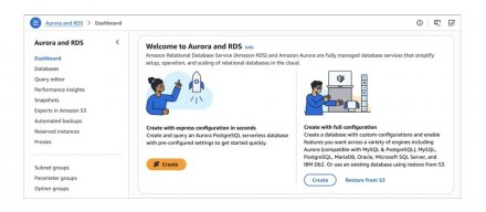 Amazon Aurora PostgreSQL 加入快速创建模式，数秒即可开通无服务器数据库