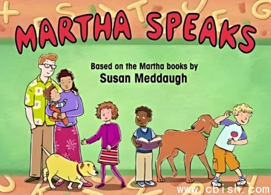 少儿英语启蒙动画《玛莎说话啦 Martha Speaks》-