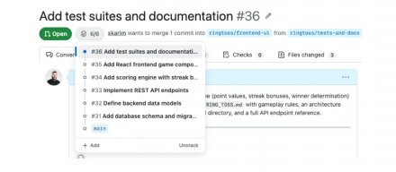 GitHub 原生支持堆叠式 PR 工作流，提供 gh stack CLI 和 PR 堆叠视图