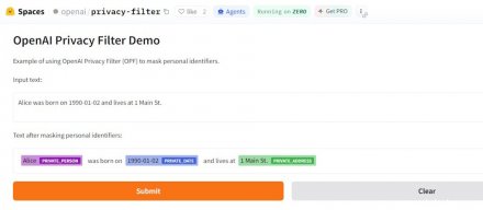 OpenAI开源可自动去标识化数据的Privacy Filter模型，强化AI隐私基础设施