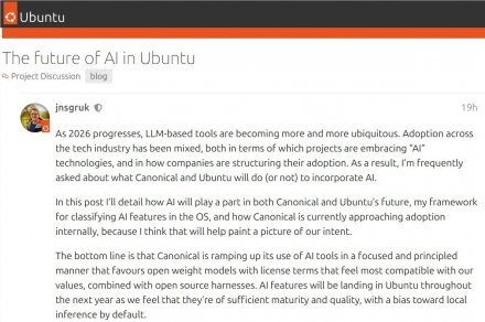 Ubuntu官宣2026年全面原生AI增强