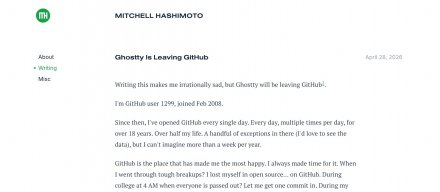 GitHub近月频繁故障，HashiCorp联合创始人宣布迁移Ghostty项目