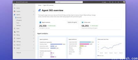 微软推出AI代理管理平台Agent 365、Windows 365 for Agents