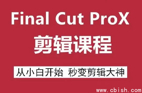 Final Cut Pro X 剪辑软件界面示例