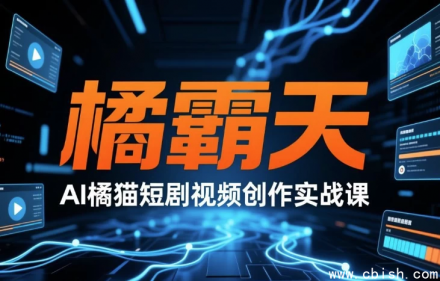 橘霸天·AI橘猫短剧视频创作实战课下载 全套AI视频制作教程 零基础短剧生成实操指南