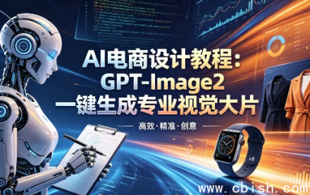 AI电商设计教程：GPT-Image2一键生成专业视觉大片完整实操视频下载