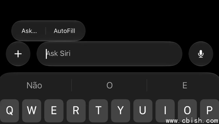 Siri AI应用界面预览