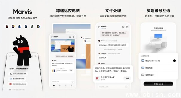 跨端远控功能示意