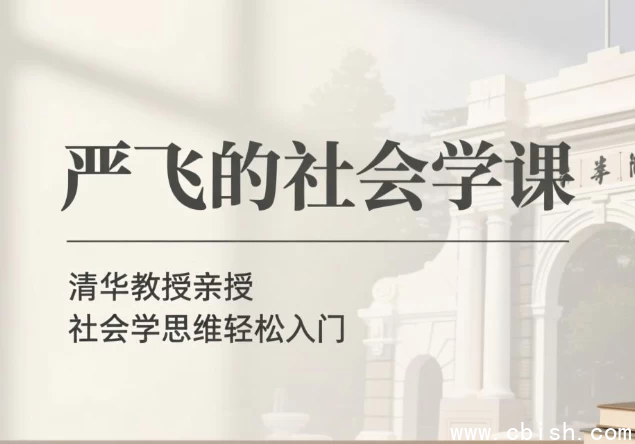 严飞的社会学课封面