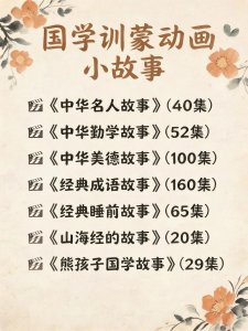 国学训蒙动画小故事合集