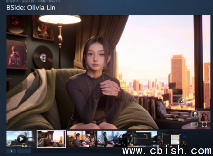 《BSide: Olivia Lin》应用界面
