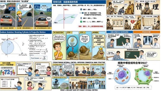 Qwen-Image-3.0 复杂场景生成示例