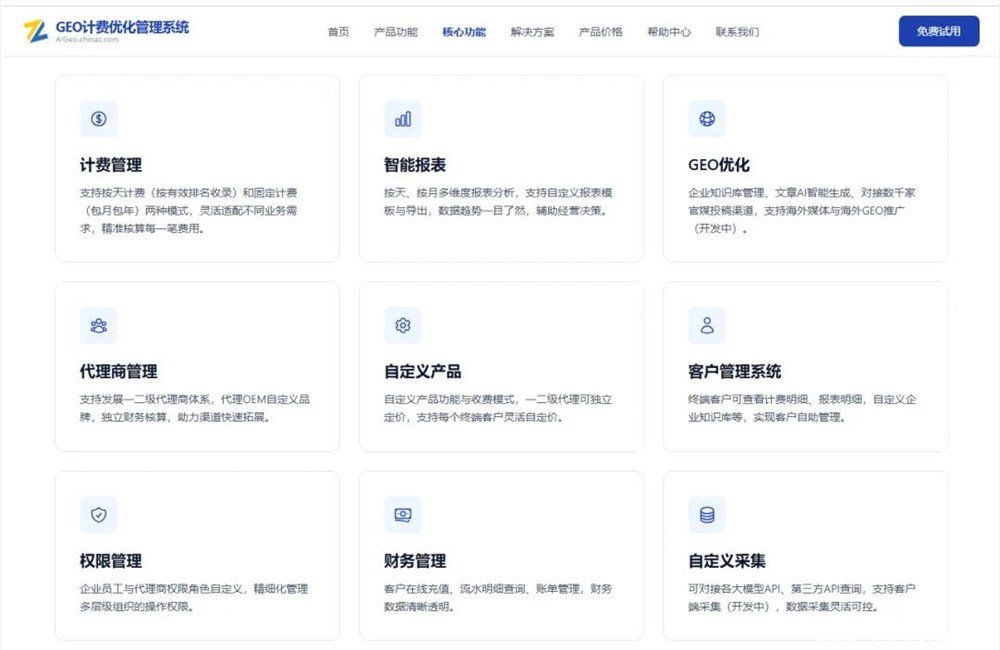 客户自助后台界面