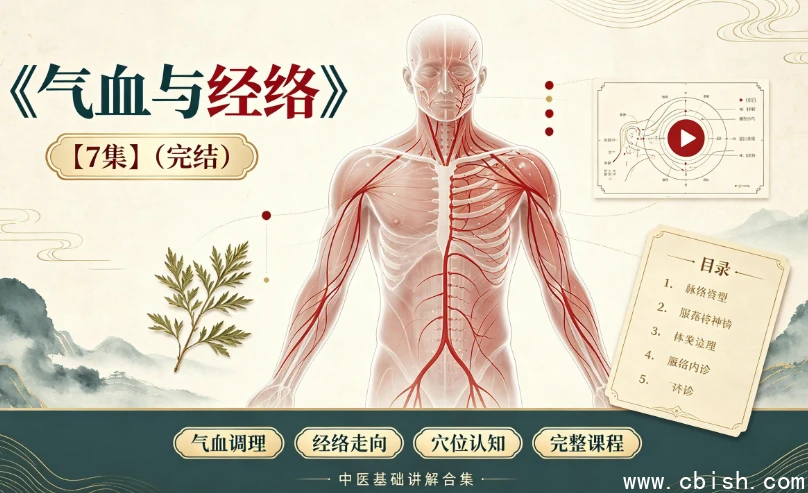 中医课程《气血与经络》封面