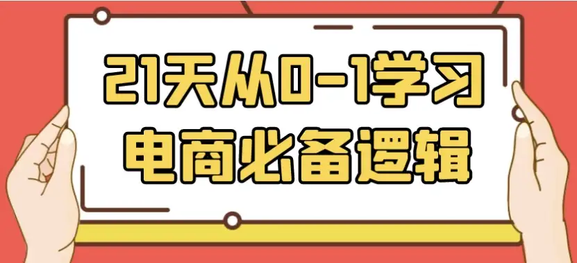 21天从零到一掌握电商核心逻辑