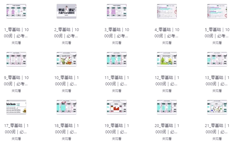 原原高ING《英语速记课：万能考试词汇5000词全集》- 含配套资料