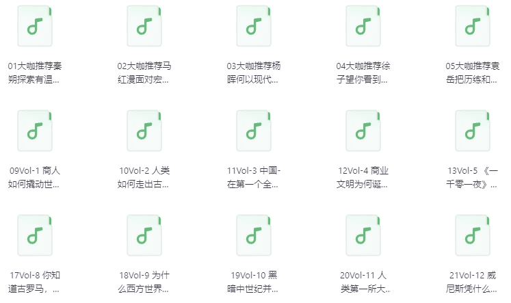 《全球商业简史30讲》（已完结）