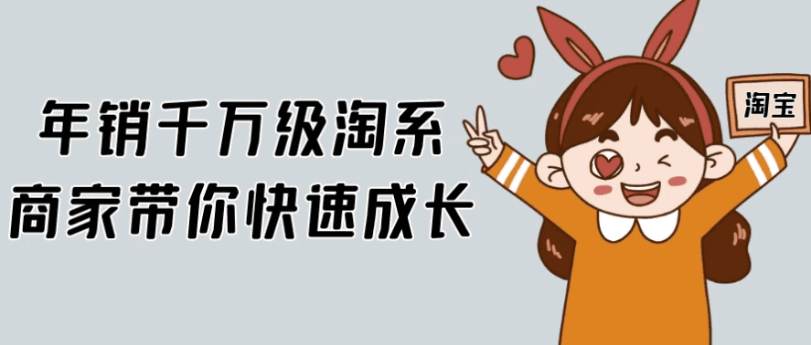 年销售额破千万的淘系商家助你迅速成长
