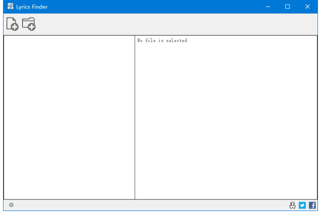 MediaHuman Lyrics Finder 软件界面