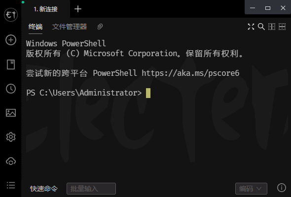 Electerm 跨平台SSH桌面终端界面截图