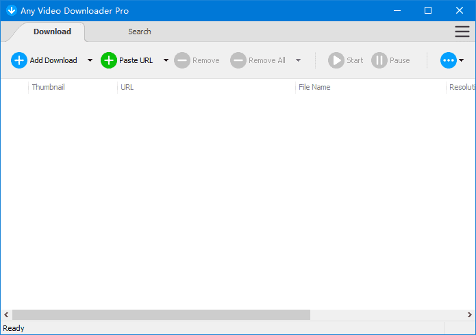 Any Video Downloader 界面预览
