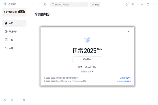 迅雷绿色精简版界面截图