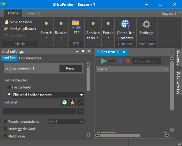 UltraFinder软件界面