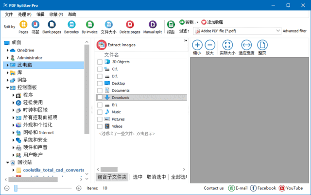 CoolUtils PDF Splitter(PDF分割工具) Pro v6.1.0.71 多语便携版